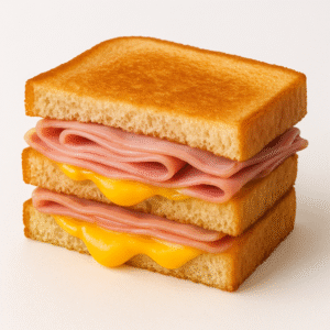 Grilled Cheese With Ham