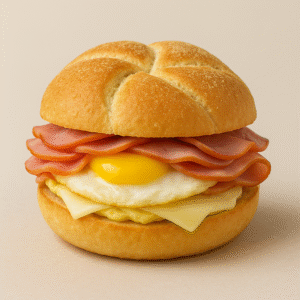 Ham, Egg & Cheese