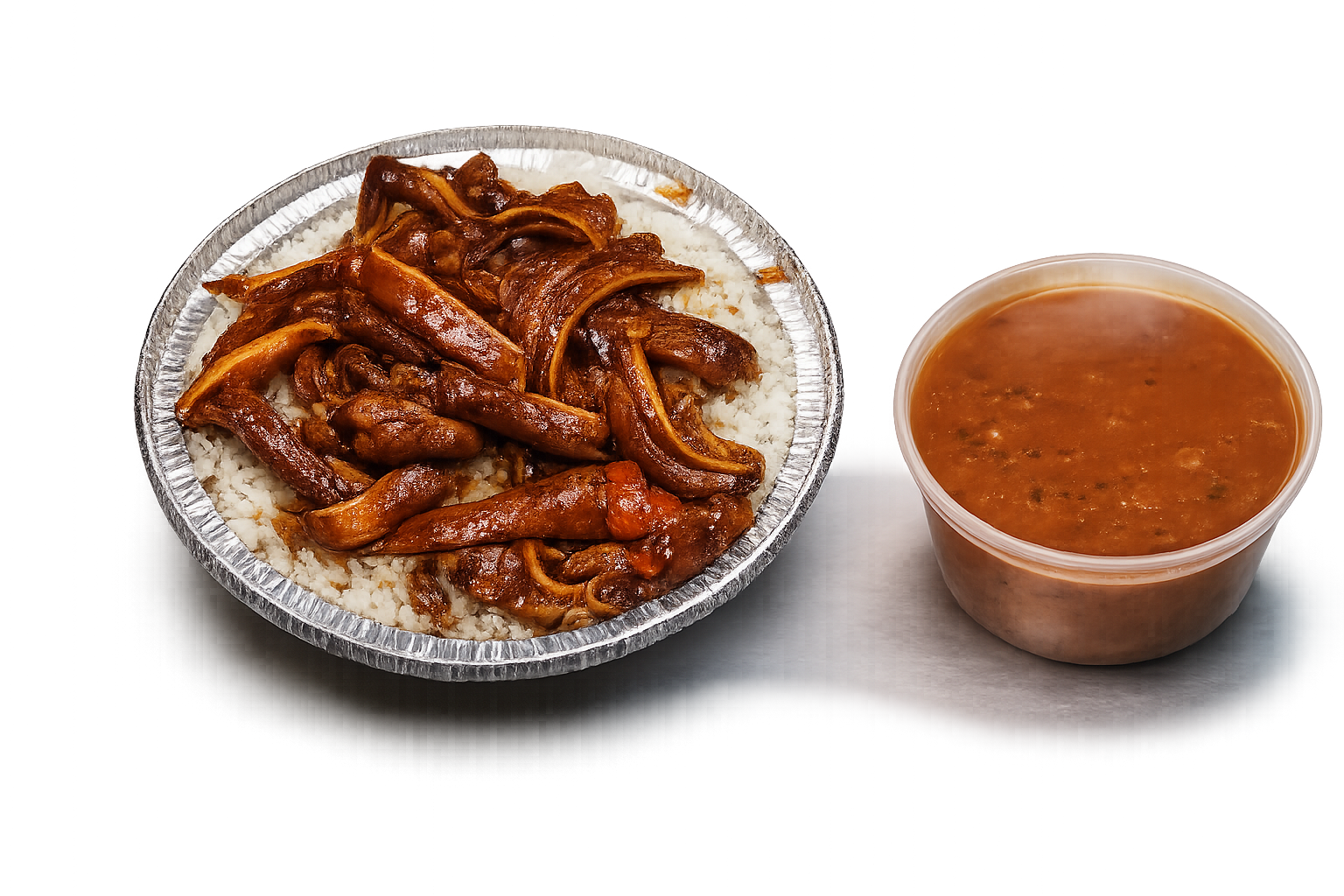 Stew Pork Ears - Oreja De Cerdo Guisada (Monday) - Don Juan Deli