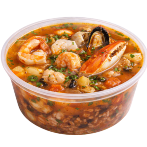 Seafood Soup - Sopa de Mariscos (Friday) - Don Juan Deli