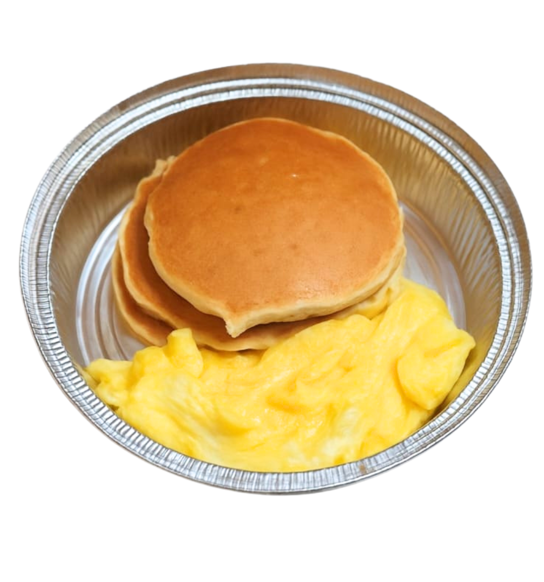 14. Pancakes With Two Eggs Any Style - Don Juan Deli